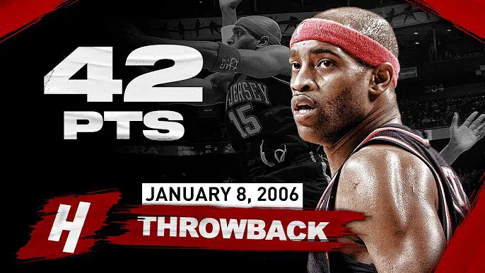2006年1月8日,卡特回到多伦多,震惊了整个猛龙队!